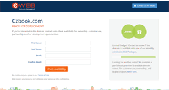 Desktop Screenshot of czbook.com